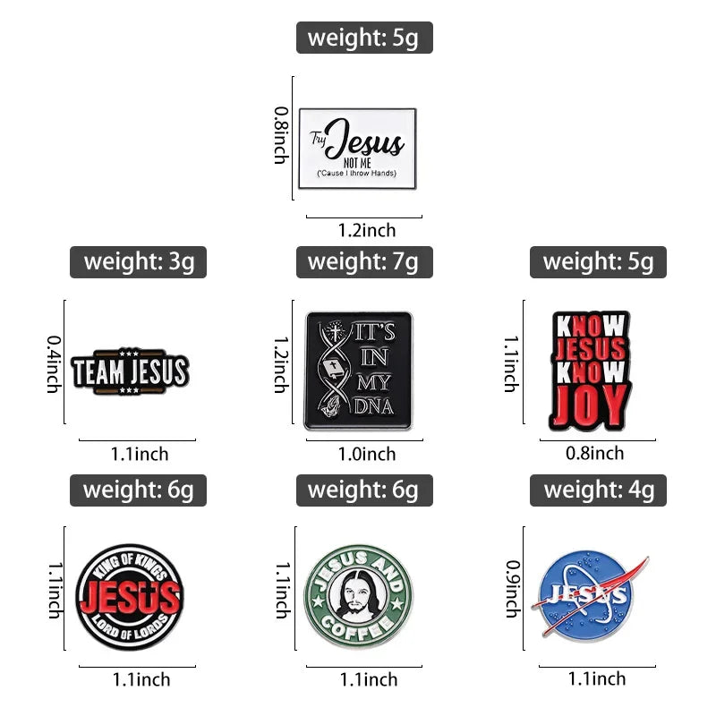 Christian Enamel Pins