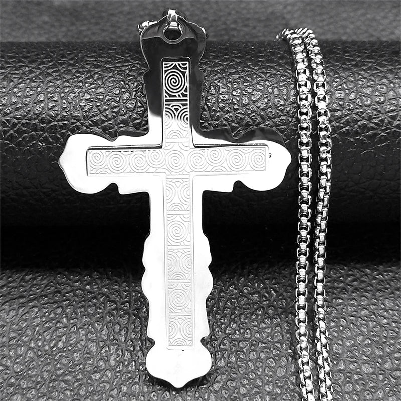 Men’s Faith Cross Chain
