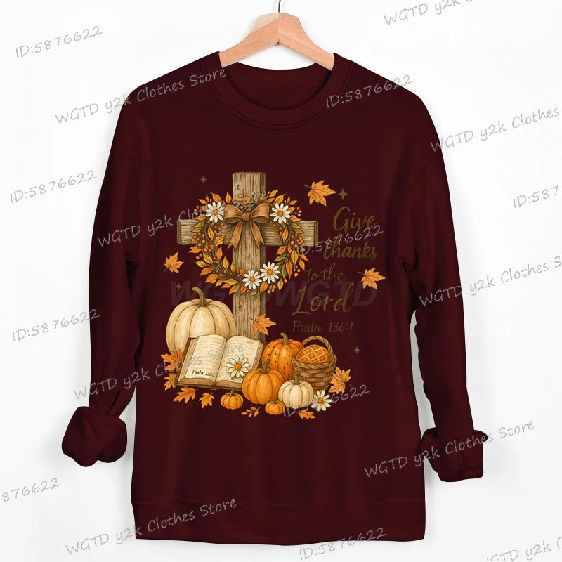 Give Thanks To The Lord Sweatshirt