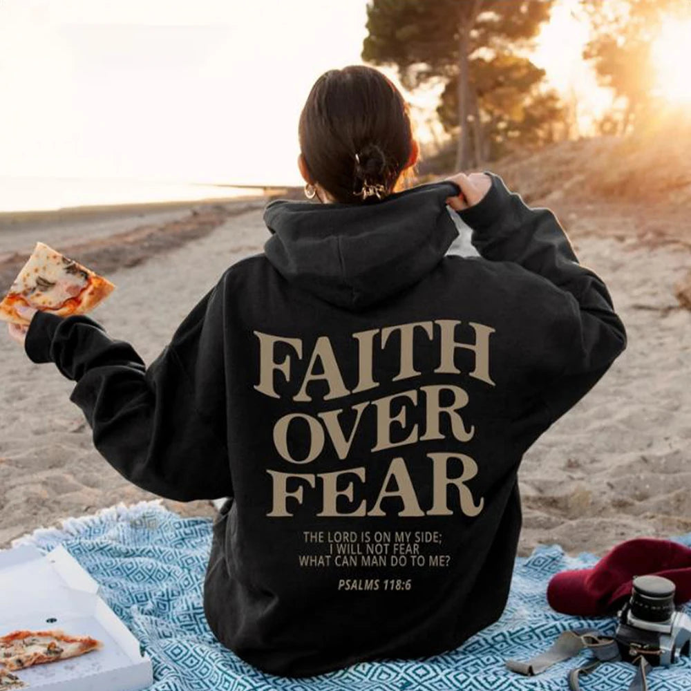 Faith Overcomes Fear Sweatshirts