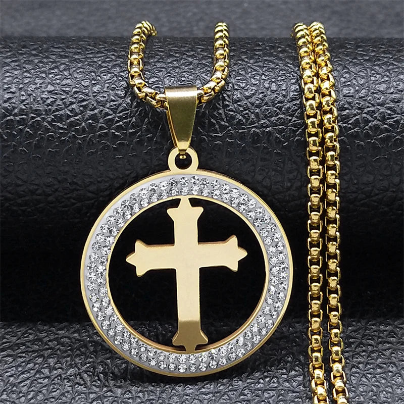 Virgin Mary Amulet Necklace