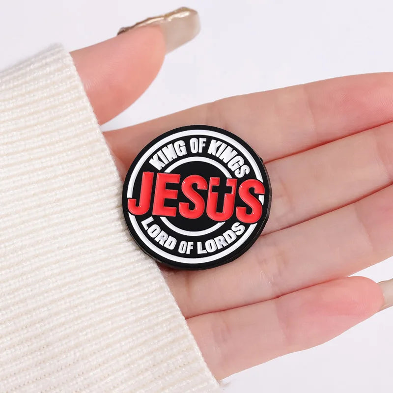 Jesus Know Enamel Pin
