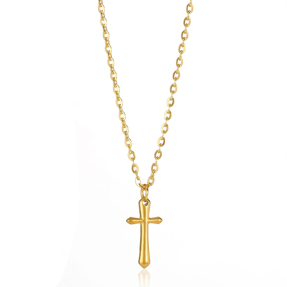 Classic Cross Necklace Jesus