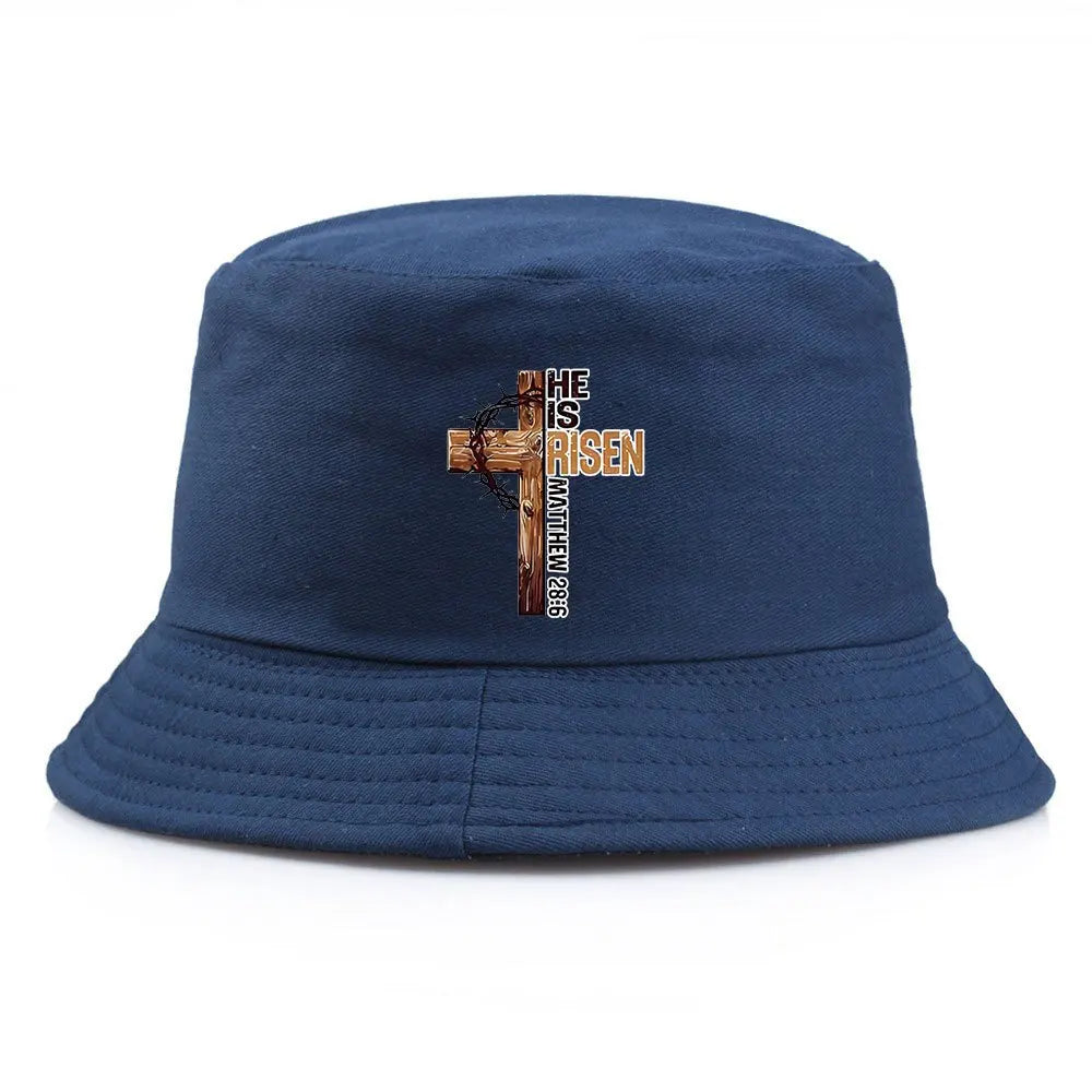 Easter Cross Bucket Hat