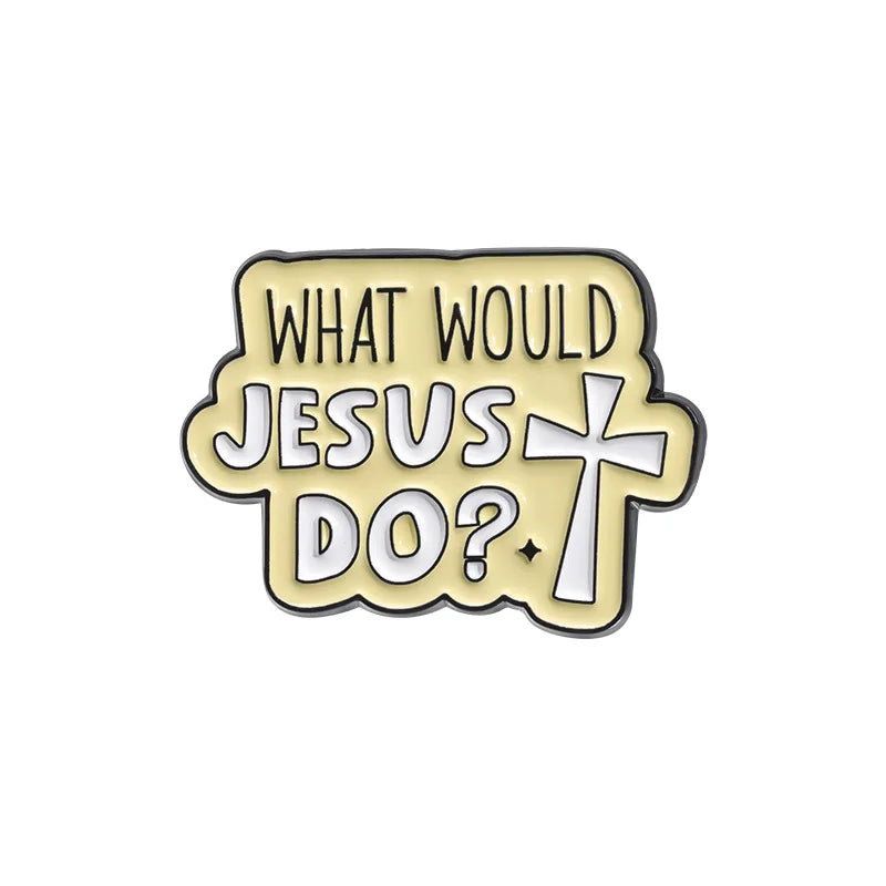 Jesus Enamel Pin
