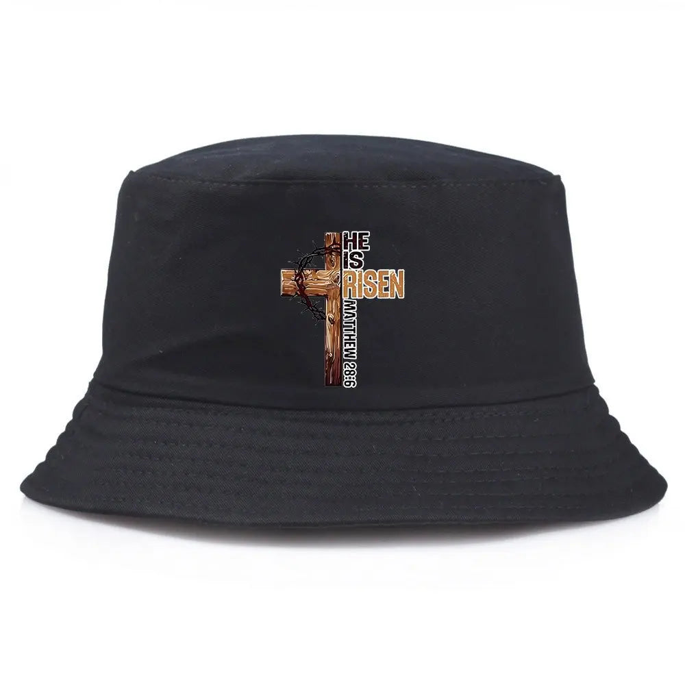 Easter Cross Bucket Hat