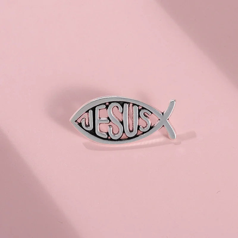 Christian Fish Enamel Pins