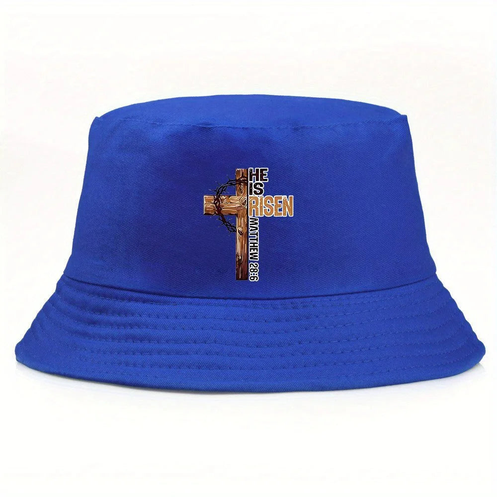 Easter Cross Bucket Hat
