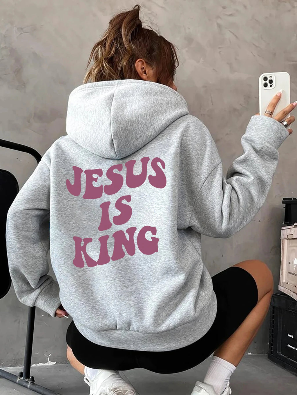 Jesus Is King Christian Hoodie