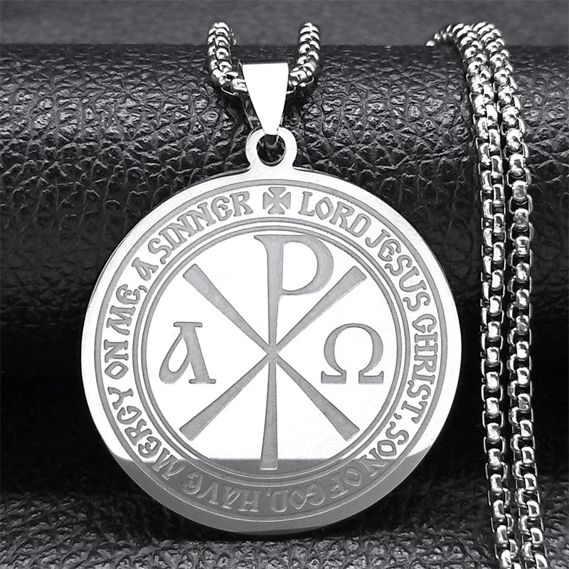 Chi Rho Necklace