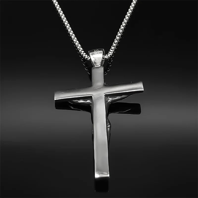 Christian Jesus Cross Crucifix Pendant