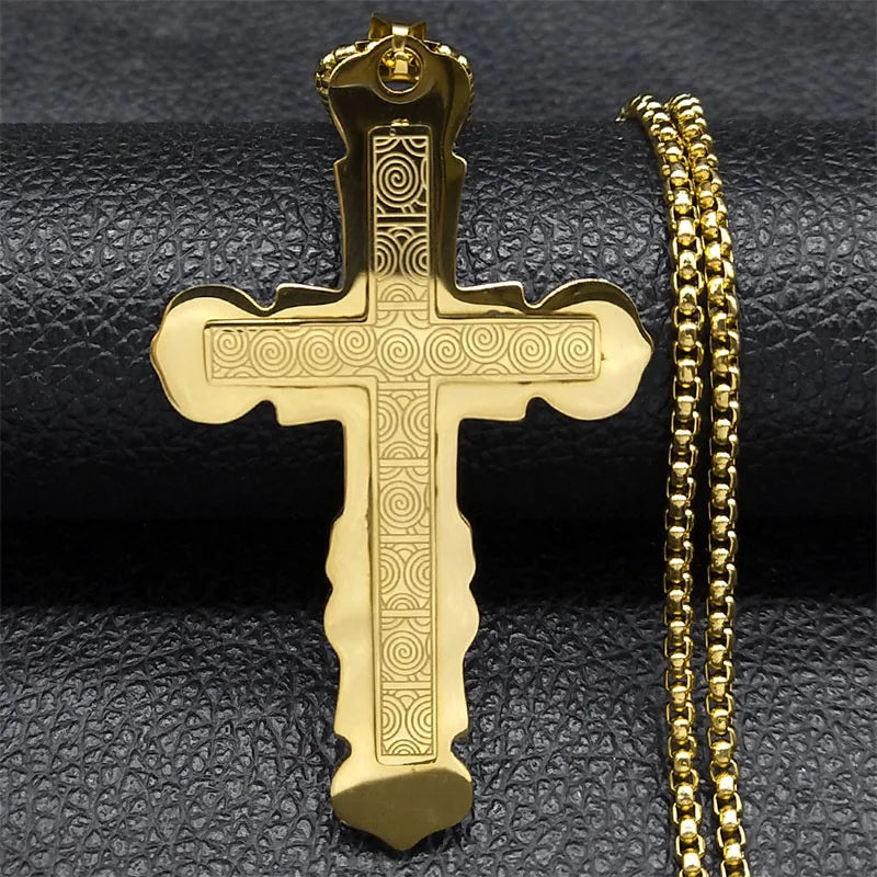 Men’s Faith Cross Chain