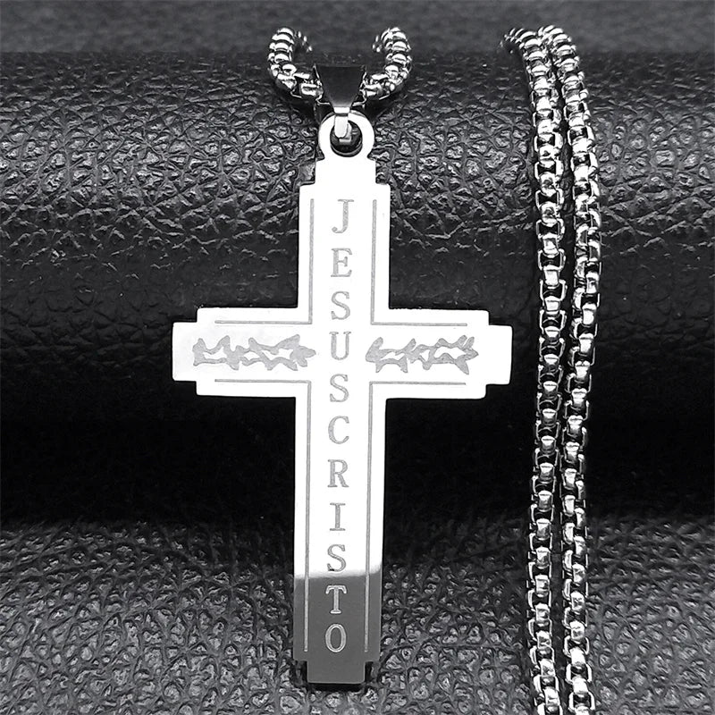 Men’s Faith Cross Chain